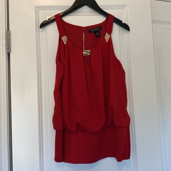 NWOT red shell top - Picture 2 of 4